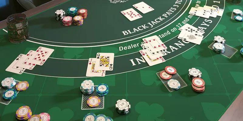 Đặt cược phù hợp cho từng ván đánh blackjack